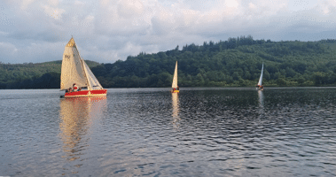 Dinghies on Sortie